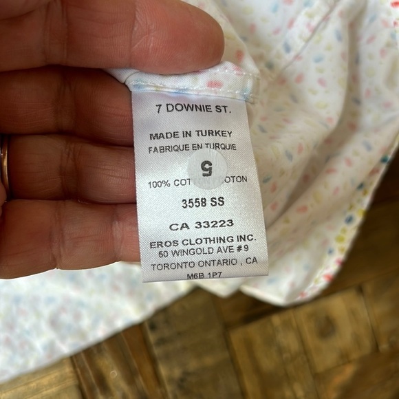 7 Downie St Short Sleeve Button Down Shirt - Picture 2 of 8